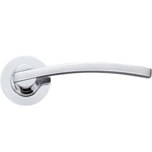 ADRIA LEVER HANDLE ON ROUND ROSE